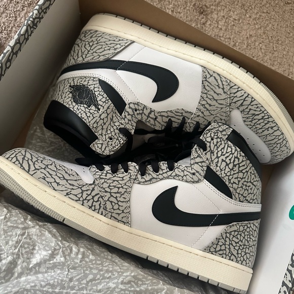Jordan Other - Air Jordan 1 Retro High OG ‘White Cement’